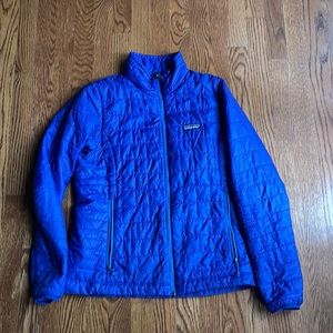 Patagonia Nano Puff jacket- blue.